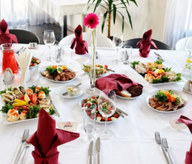 Catering ja buffet laud üritusel Ristna sadamas Ristna sadam catering peolaud üritusel mere ääres